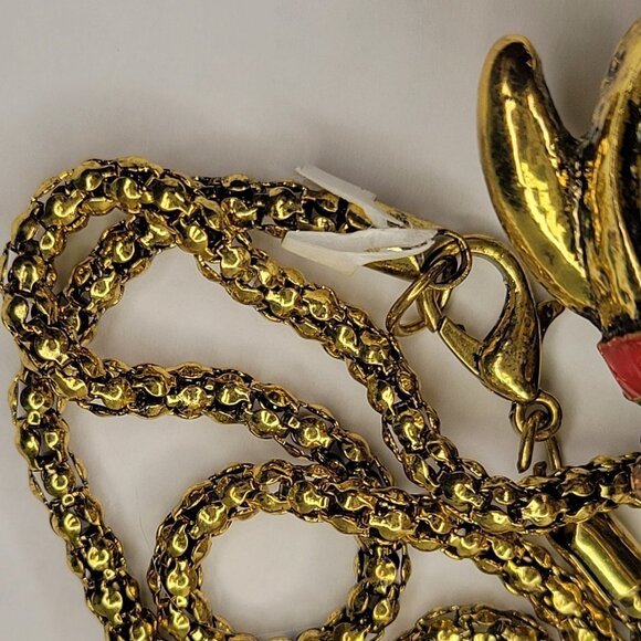 Bird Pendant Necklace Statement Necklace Long Sweater Necklace - Picture 7 of 12